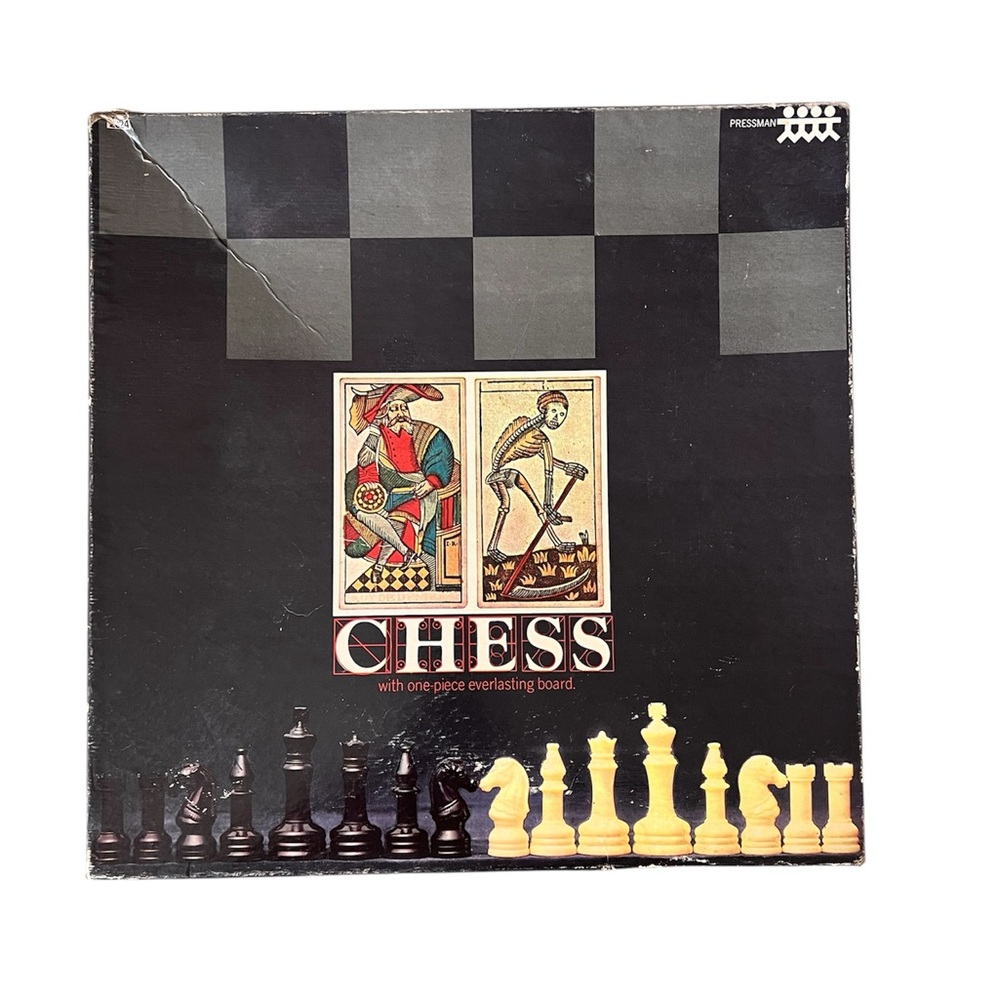 Pressman Chess Board Game –‎ Complete Set in Original Box